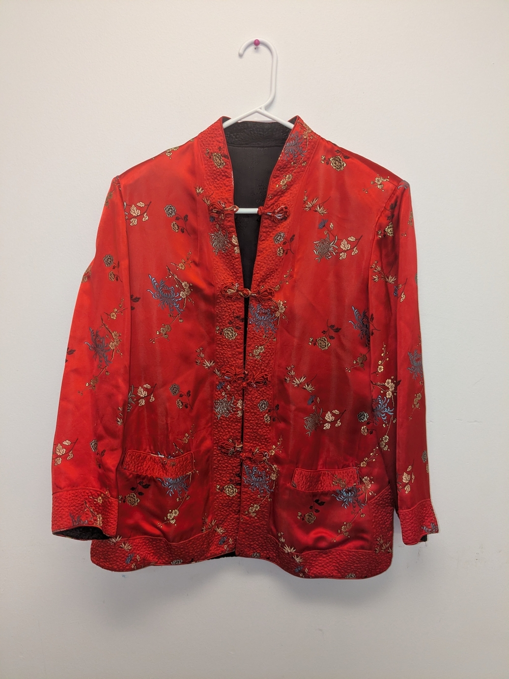 Vintage Reversible Chinese Silk Jacket
